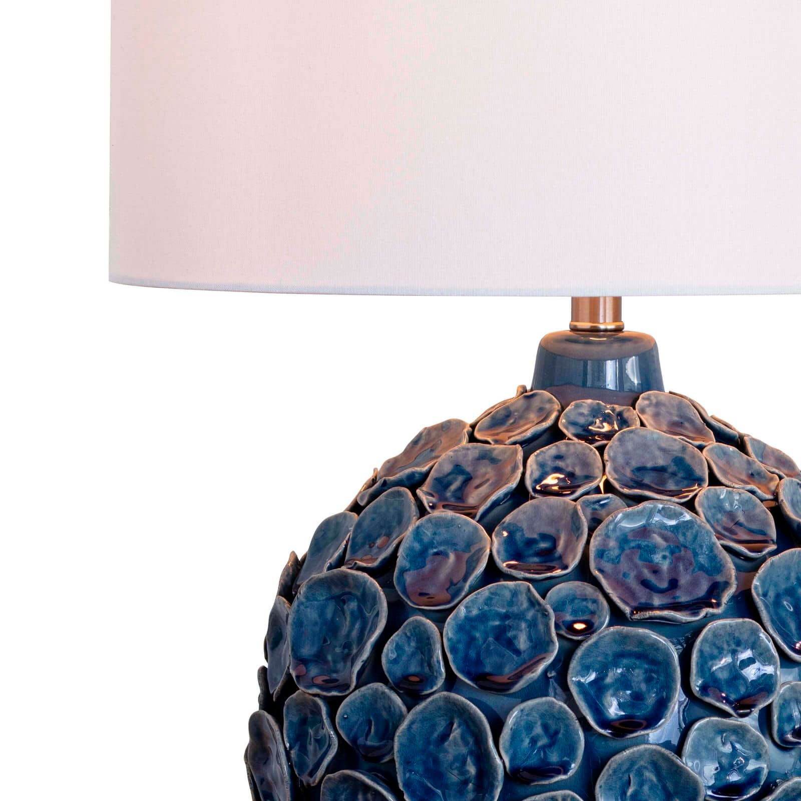 Image 7 Regina Andrew Lucia Ceramic Table Lamp (Blue) 26 Height more views