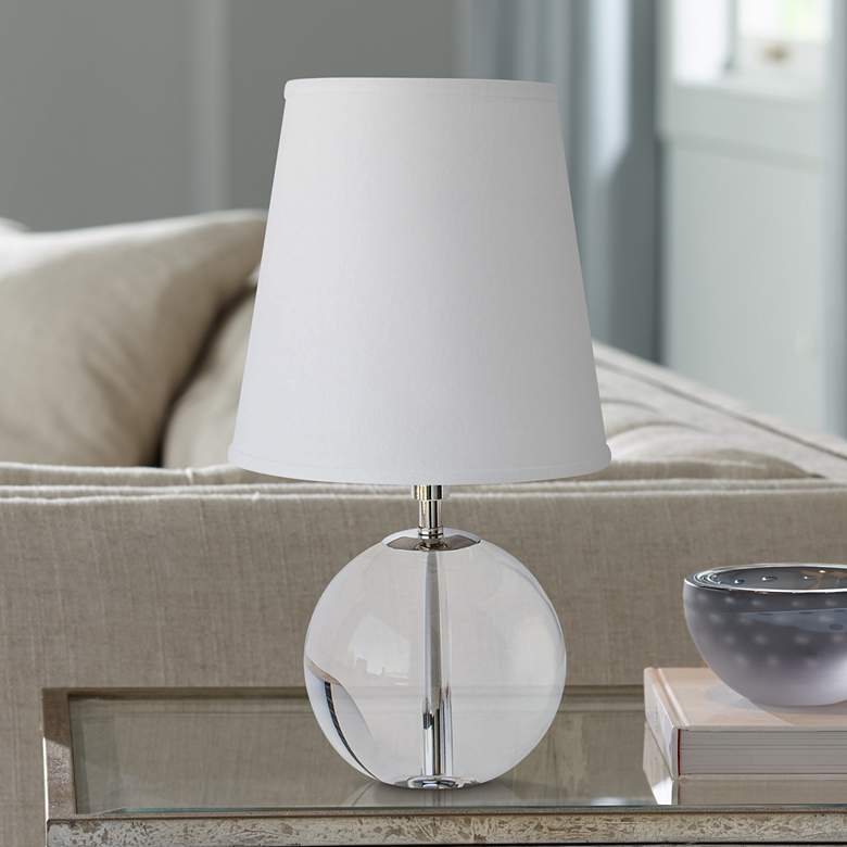 Image 1 Regina Andrew Lynch Crystal Sphere 15 inchH Accent Table Lamp
