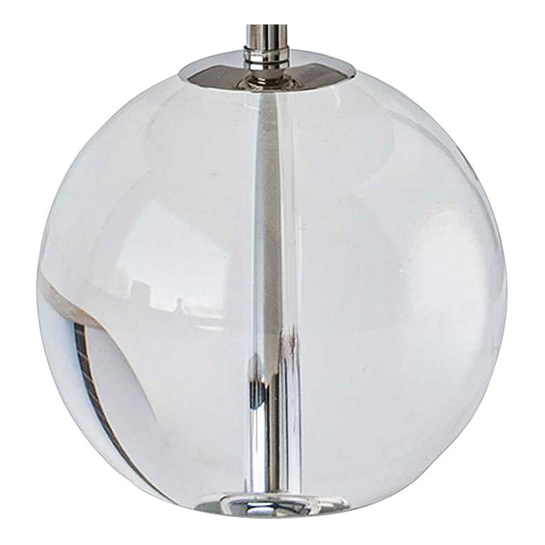 Image 4 Regina Andrew Lynch Crystal Sphere 15"H Accent Table Lamp more views