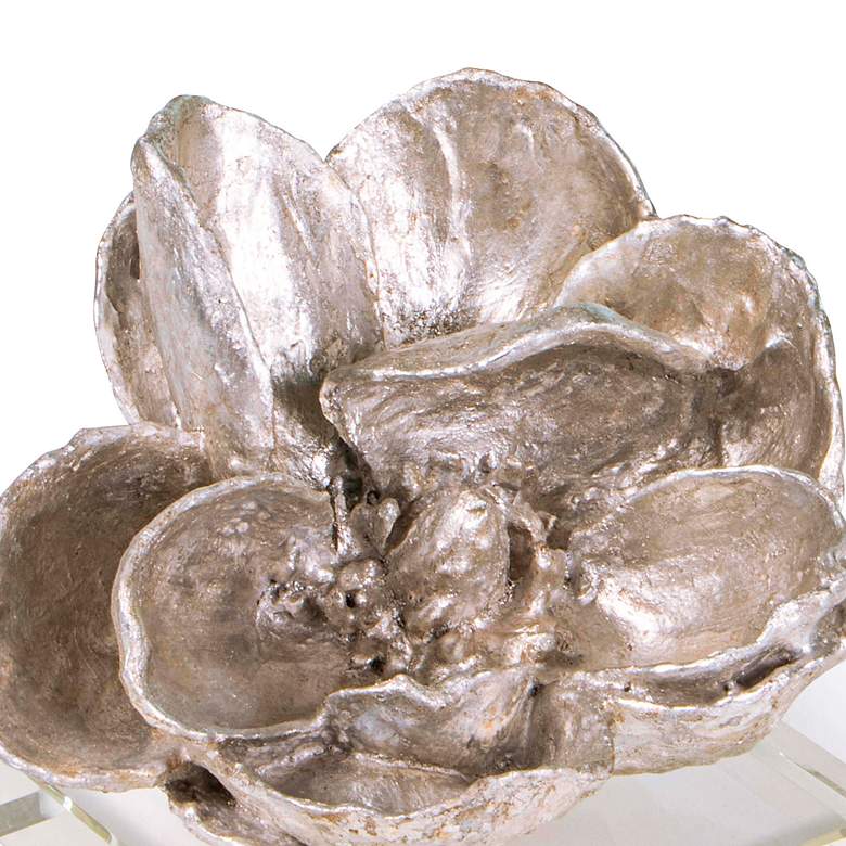 Image 4 Regina Andrew Magnolia Objet (Silver Leaf) 5 Height more views