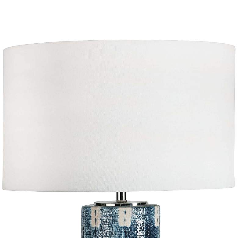 Image 2 Regina Andrew Mali 28" Indigo Blue Ceramic Table Lamp more views