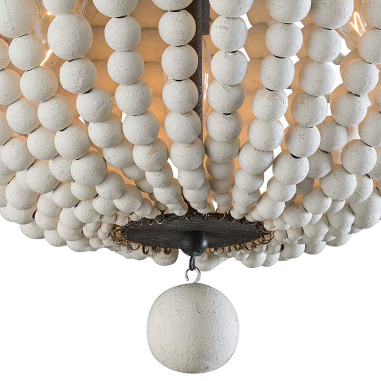 Image 3 Regina Andrew Malibu 15" Wide White Ceiling Light more views