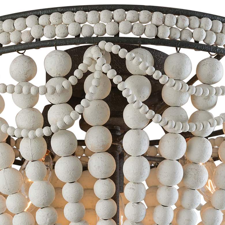 Image 4 Regina Andrew Malibu 15" Wide White Ceiling Light more views