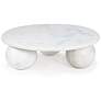 Regina Andrew Marlow Marble Plate Small (White)