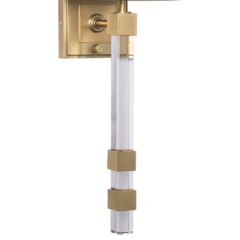Image 3 Regina Andrew Metro 23" Wide Natural Brass Wall Sconce more views