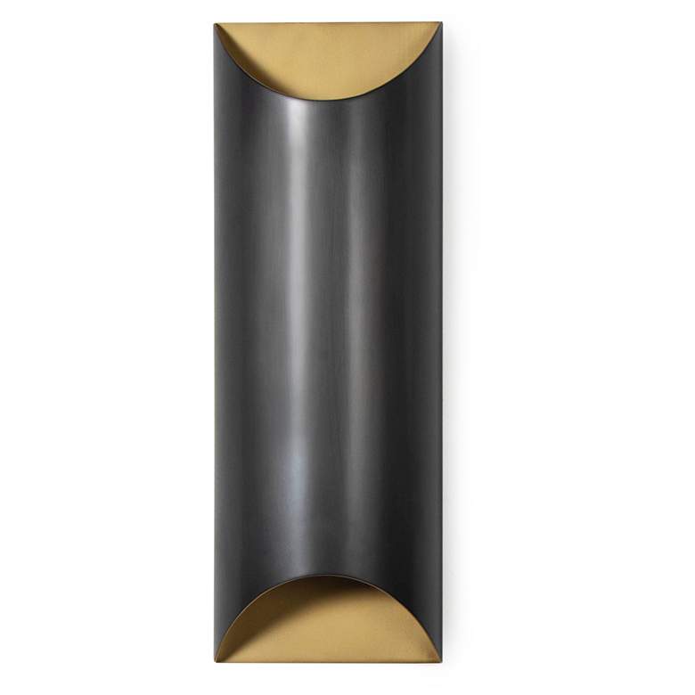 Image 1 Regina Andrew Meyer Metal Sconce (Blackened Brass and Natural Brass)