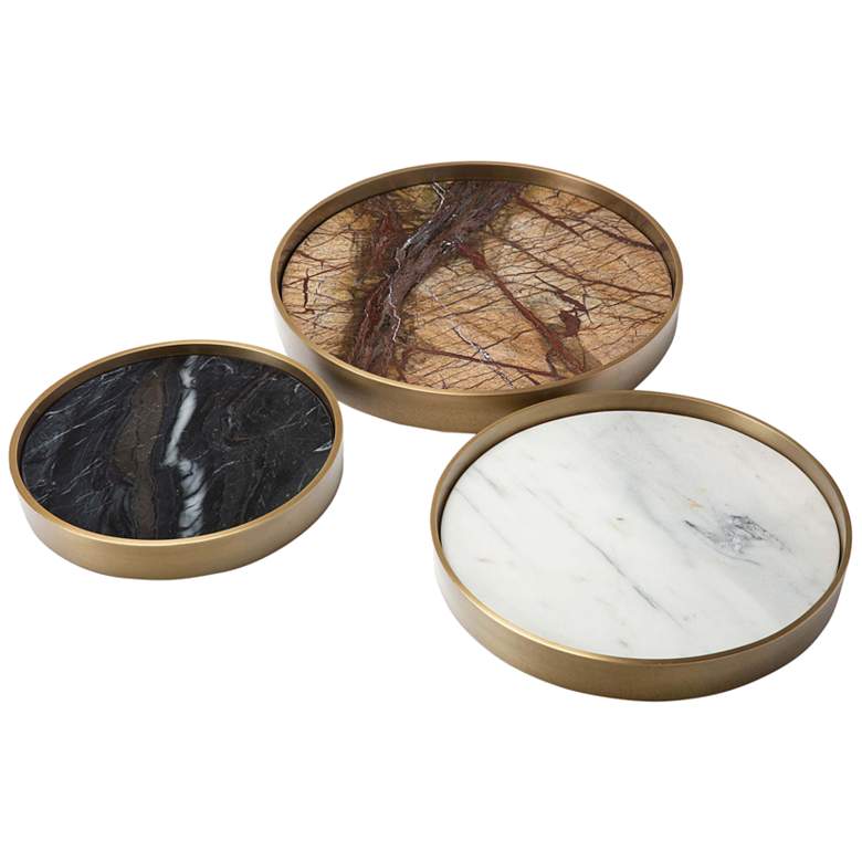 Image 1 Regina Andrew Mixer Trays (Set of 3) 1.5 Height