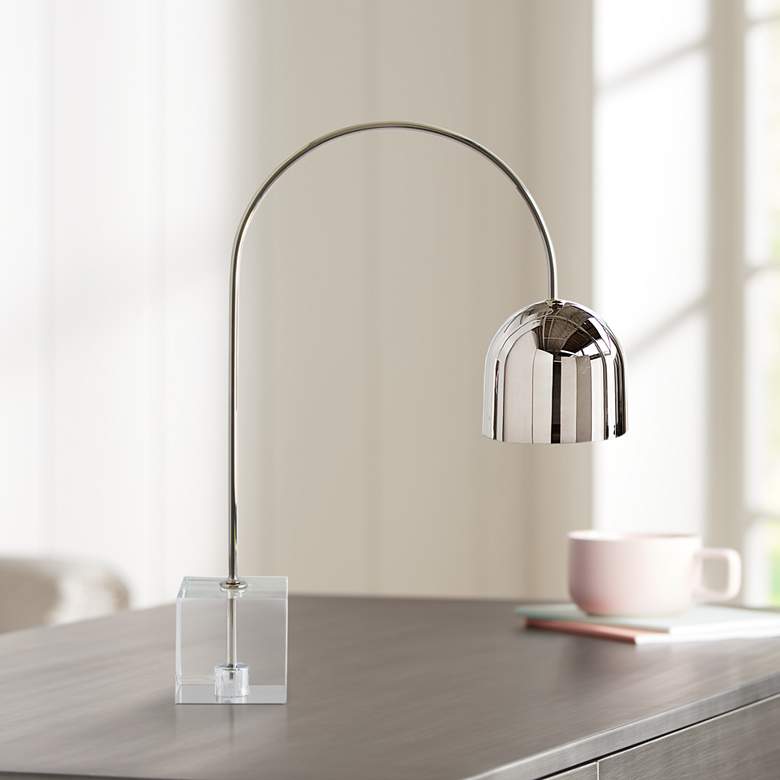 Image 1 Regina Andrew Monroe Polished Nickel Desk Lamp