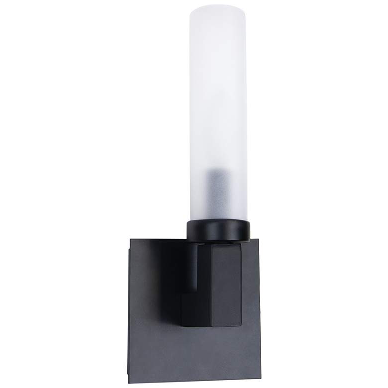 Image 1 Regina Andrew Montecito 12 3/4" High Black Outdoor Wall Light