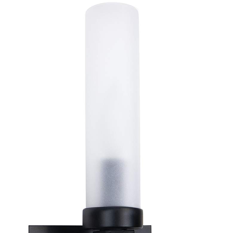 Image 2 Regina Andrew Montecito 12 3/4" High Black Outdoor Wall Light more views