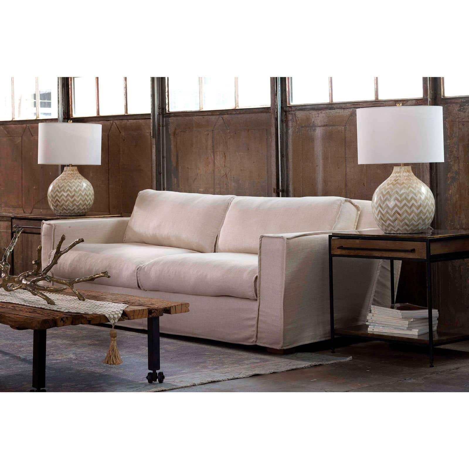 Image 3 Regina Andrew Multicolor Bone Chevron Jug Table Lamp more views