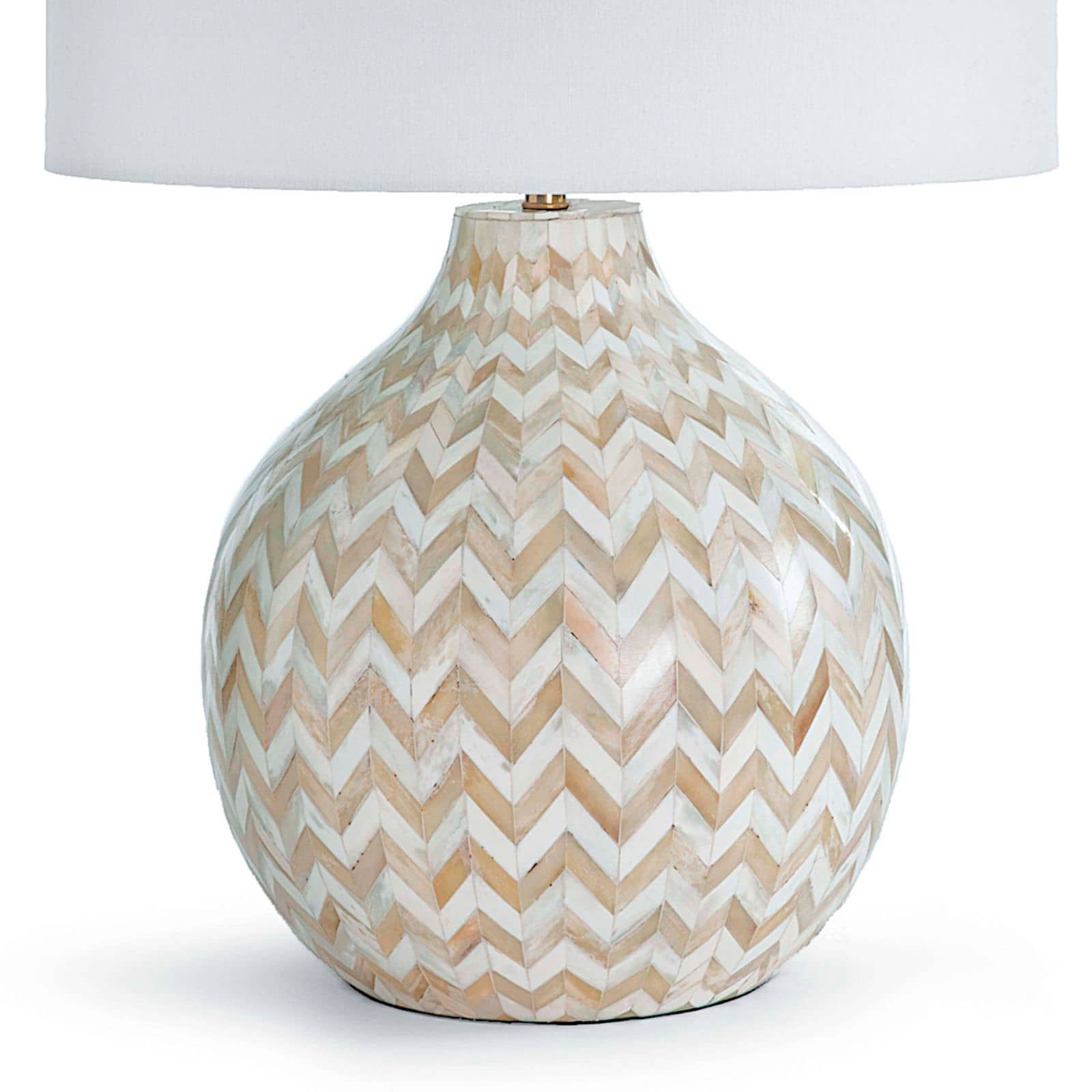 Image 5 Regina Andrew Multicolor Bone Chevron Jug Table Lamp more views