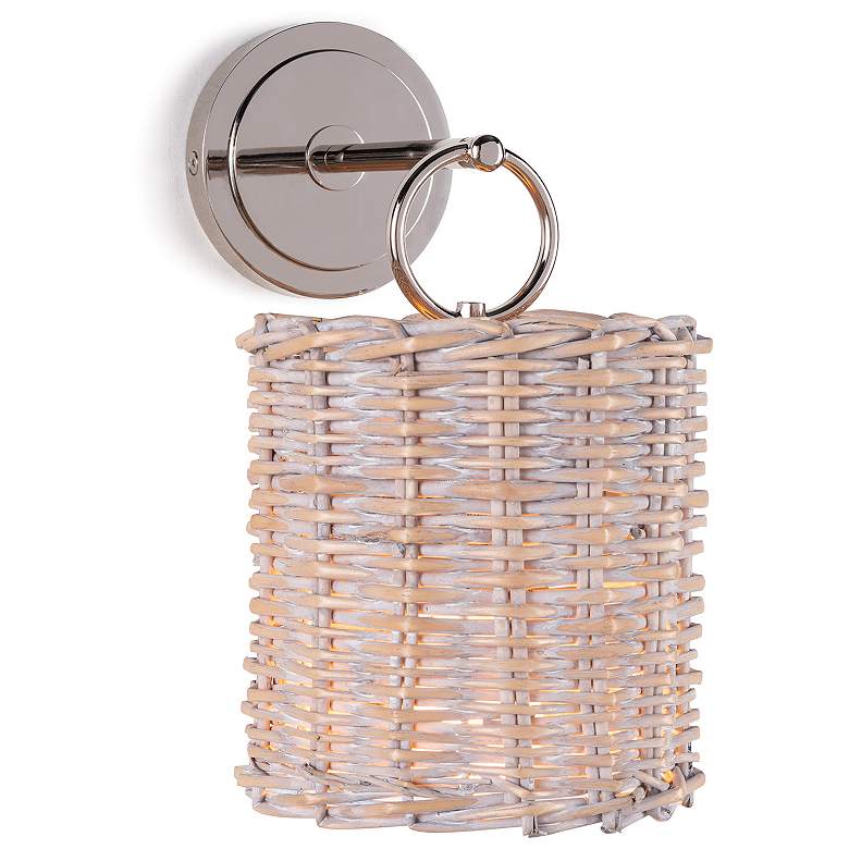 Image 1 Regina Andrew Nantucket Sconce (Polished Nickel)
