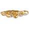 Regina Andrew New South 22" Wide Golden Clam Decorative Bowl