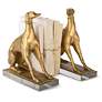 Regina Andrew New South Antique Gold Norman Dog Bookends