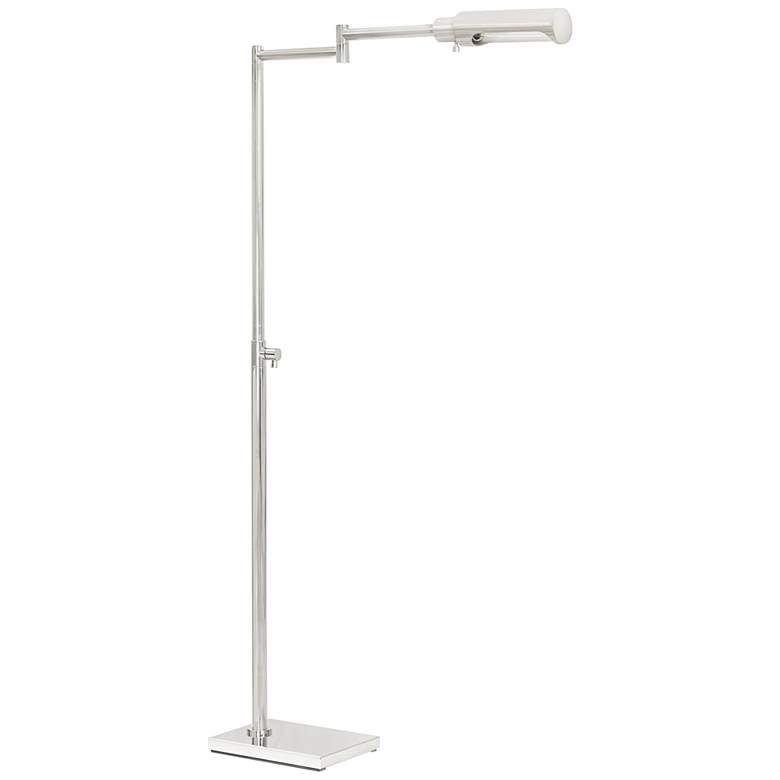 Image 1 Regina Andrew. Noble 57 3/4" Polished Nickel Task Reading Floor Lamp