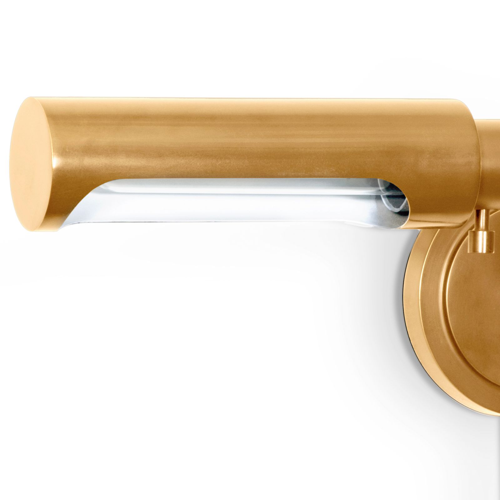 Image 2 Regina Andrew Noble Natural Brass Swing Arm Plug-In Wall Sconce more views