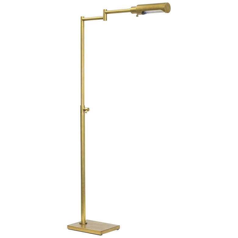 Image 1 Regina Andrew Noble Natural Brass Task Reading Floor Lamp