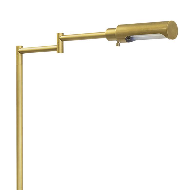 Image 2 Regina Andrew Noble Natural Brass Task Reading Floor Lamp more views