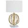 Regina Andrew Ofelia Sphere Gold Accent Table Lamp