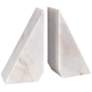 Regina Andrew Othello Marble Bookends (White) 7.75 Height