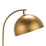 Regina Andrew Otto 20 1/2" High Modern Natural Brass Arc Desk Lamp