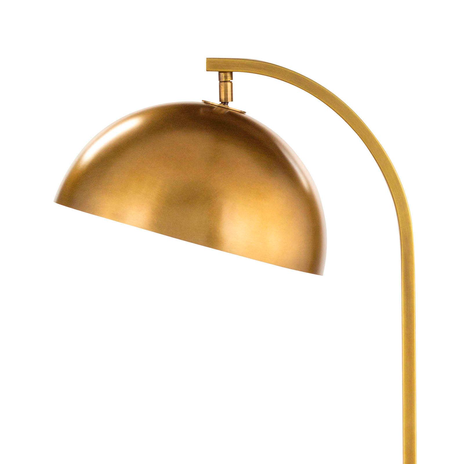 Image 6 Regina Andrew Otto 55 1/4" Natural Brass Modern Arc Floor Lamp more views