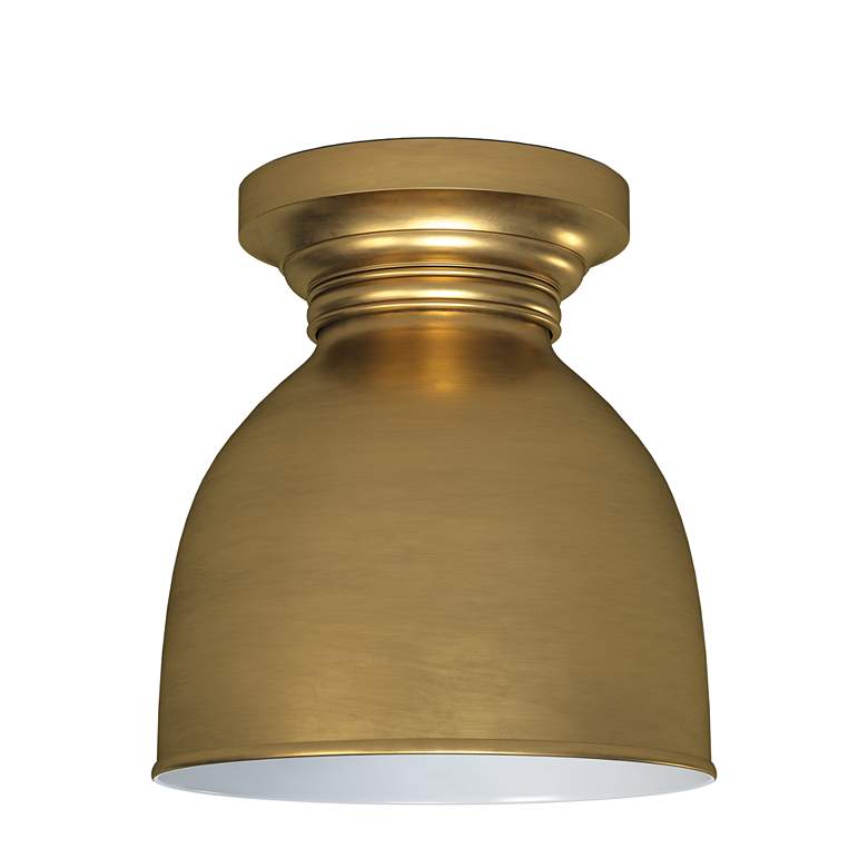 Image 1 Regina Andrew Pantry Flush Mount (Natural Brass) 9 Height