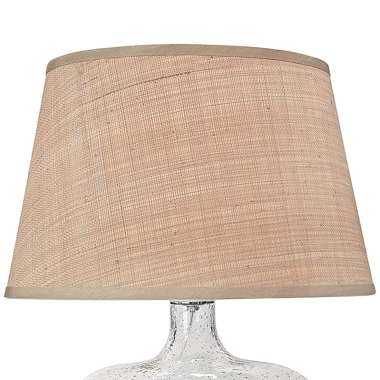 Image 2 Regina Andrew Patterson Seeded Glass Accent Table Lamp more views