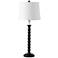 Regina Andrew Perennial 29 1/2" Ebony Wood Buffet Lamp