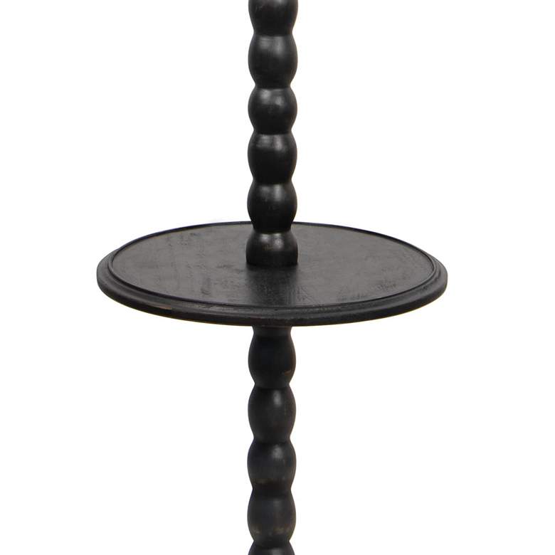 Image 3 Regina Andrew Perennial 64 3/4 inch  Ebony Wood Floor Lamp with Tray Table more views