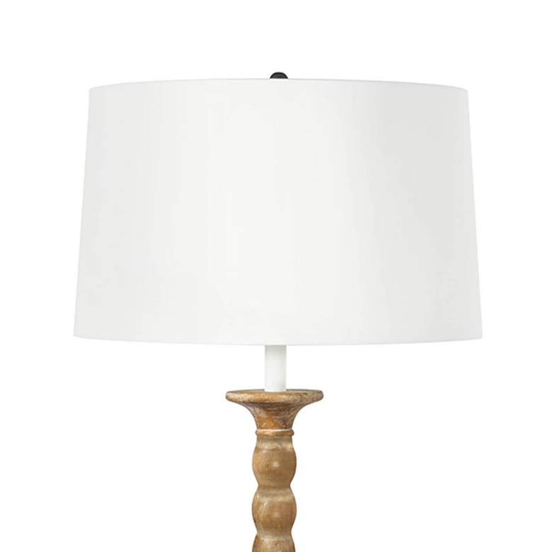 Image 3 Regina Andrew Perennial 64 3/4" Natural Wood Floor Lamp with Table more views