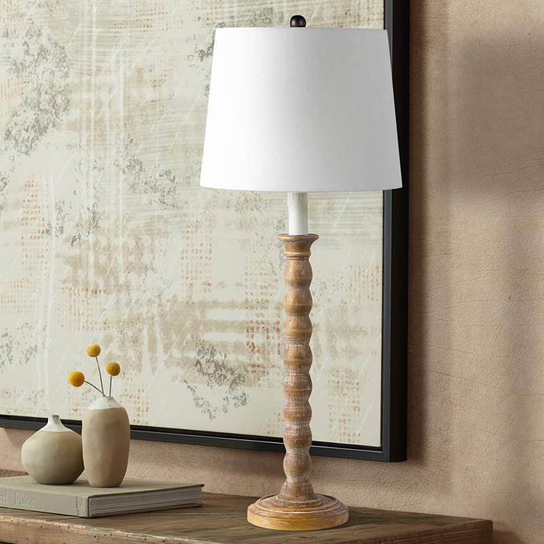 Image 1 Regina Andrew Perennial Natural Wood Buffet Lamp