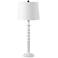 Regina Andrew Perennial White Wood Buffet Lamp