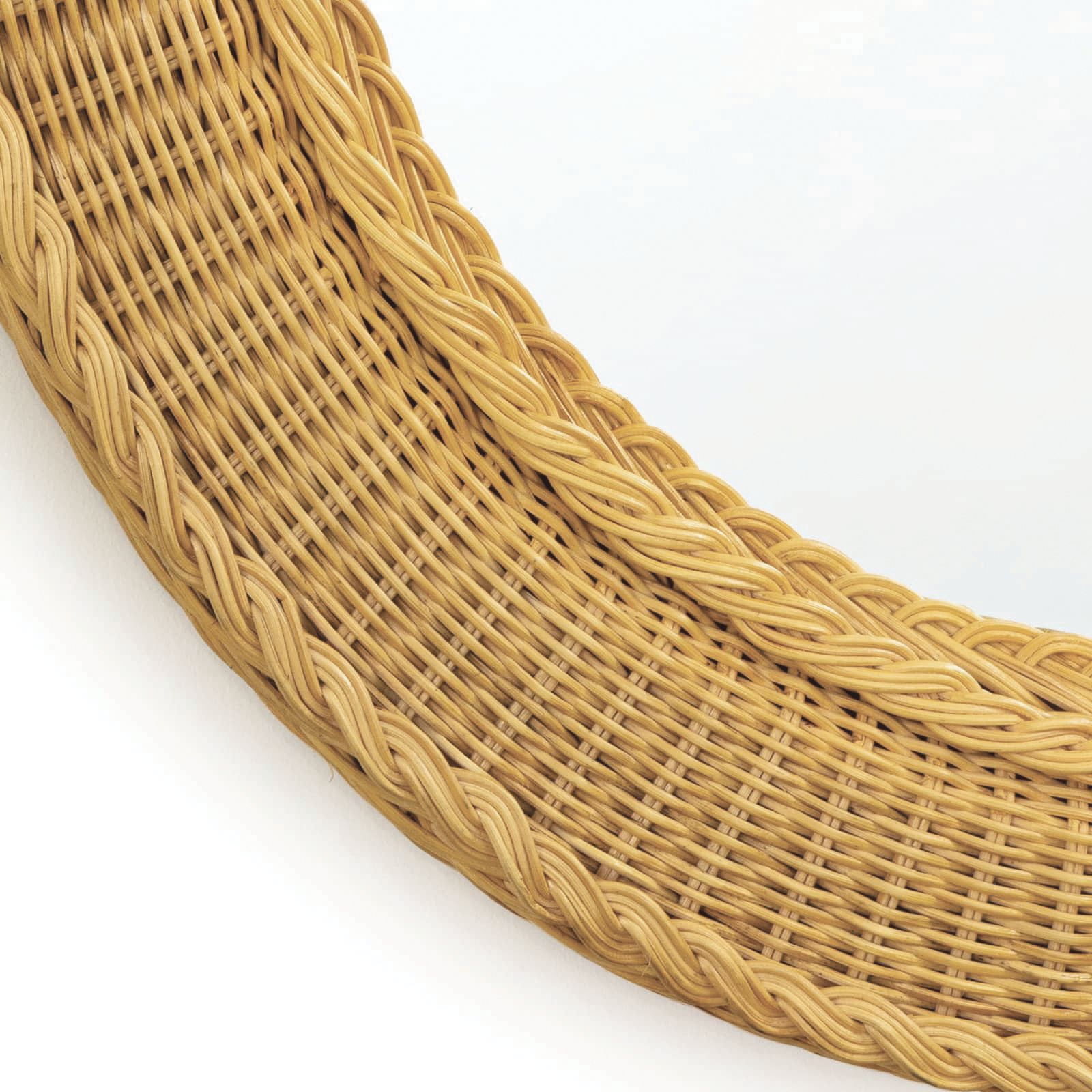 Image 7 Regina Andrew Pierre 32" Round Natural Rattan Wall Mirror more views