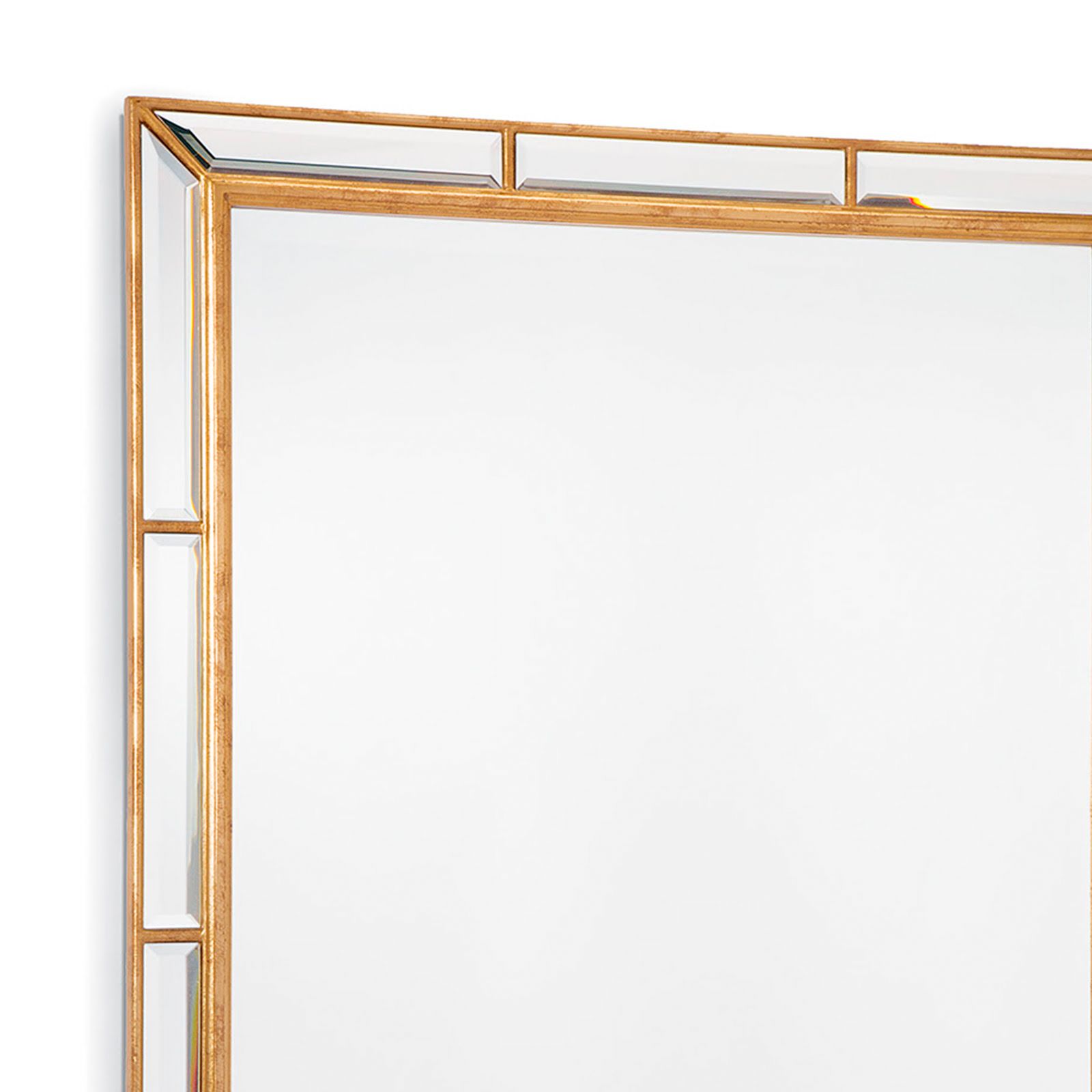 Image 5 Regina Andrew Plaza Gold Leaf 29" x 41" Wall Mirror more views