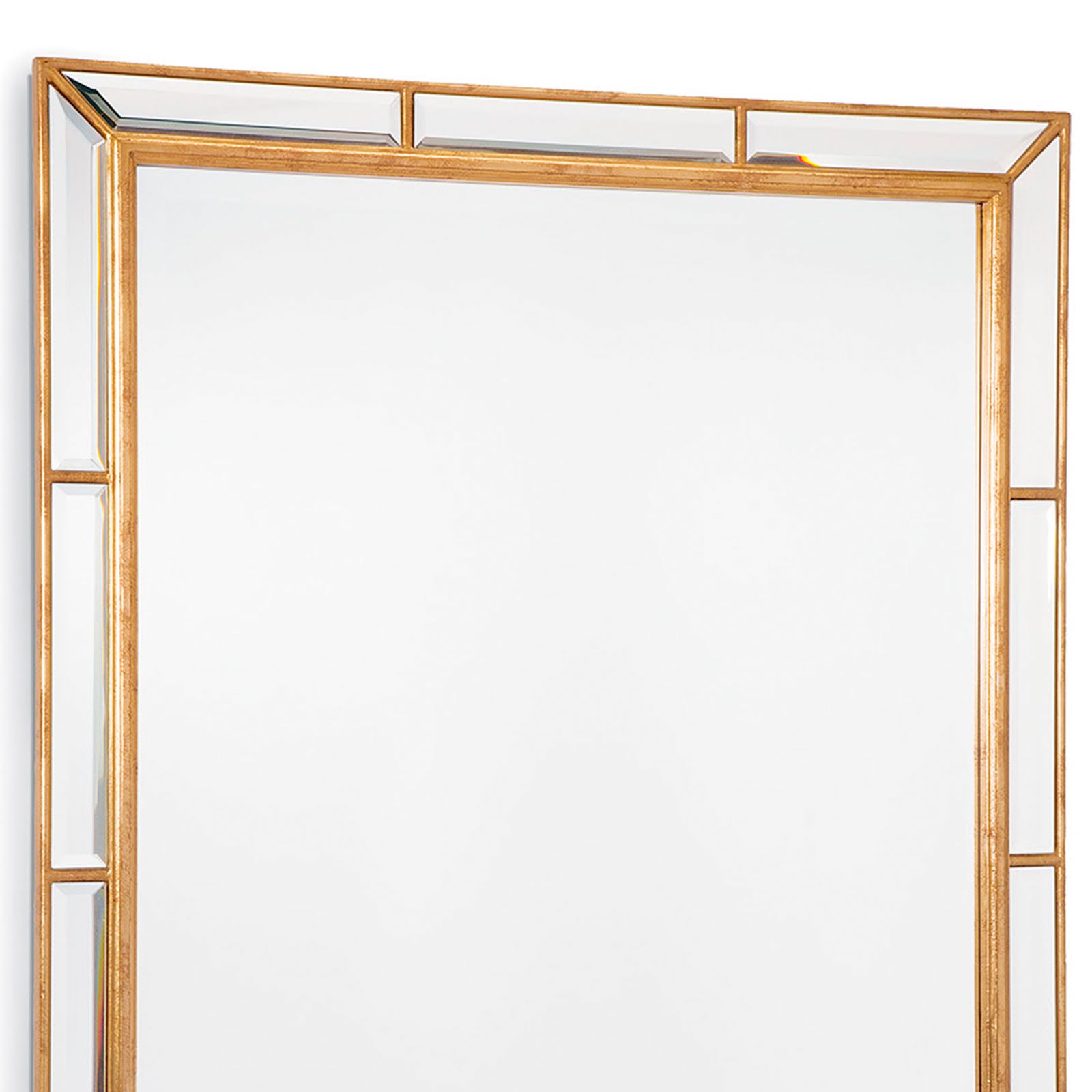 Image 7 Regina Andrew Plaza Gold Leaf 29" x 41" Wall Mirror more views