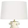 3_Regina Andrew Pom Pom 32 3/4" High Modern White Ceramic Table Lamp more views