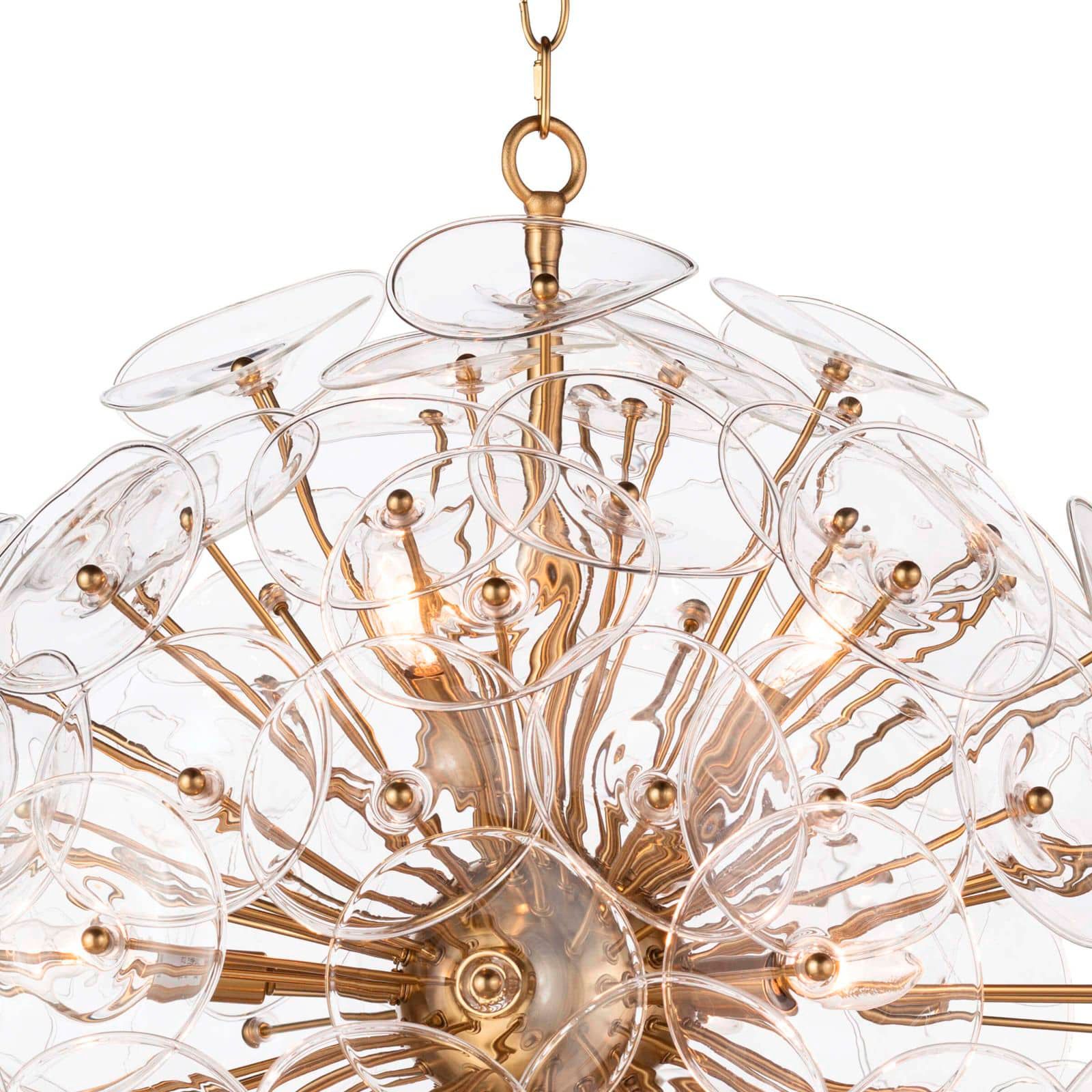 Thumbnail3 of Regina Andrew Poppy Glass Chandelier Small (Clear) 29.5 Height more views