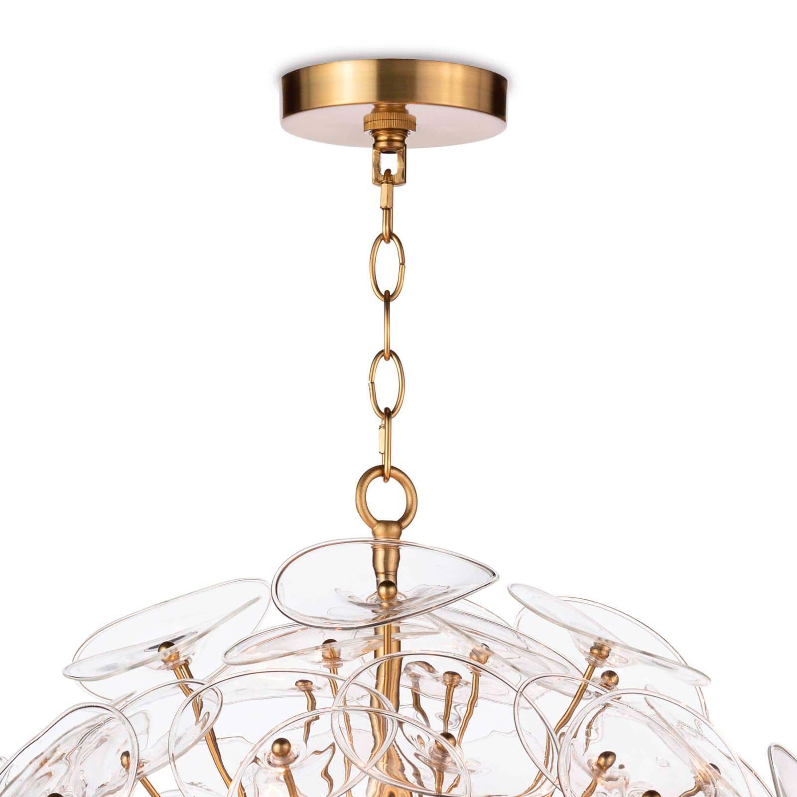 Thumbnail4 of Regina Andrew Poppy Glass Chandelier Small (Clear) 29.5 Height more views
