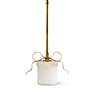 Regina Andrew Ribbon Alabaster and Gold Leaf Steel Table Lamp