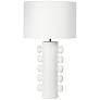 2_Regina Andrew Sanya 30" High Modern White Table Lamp