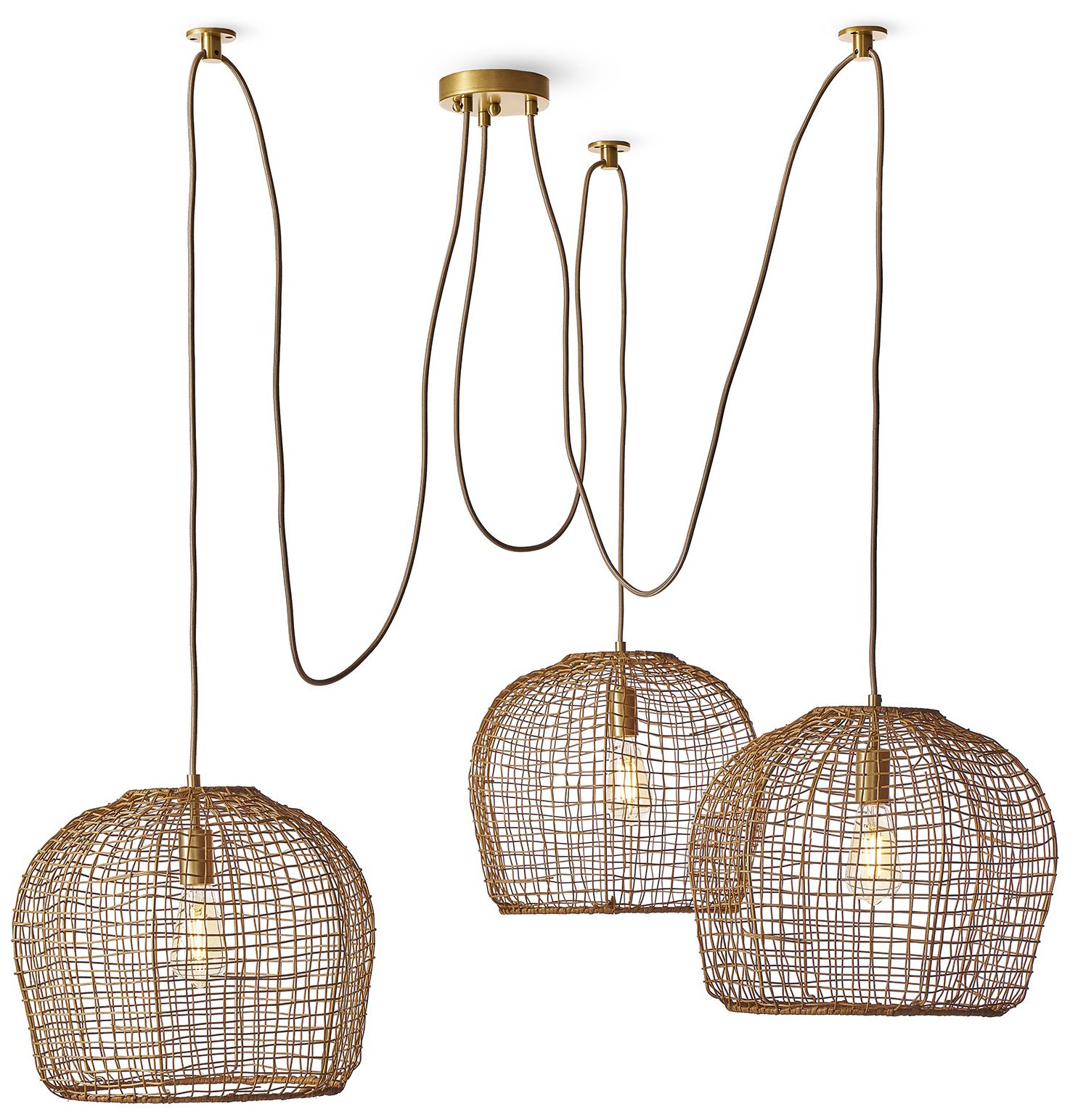 Regina Andrew Selene Multi Basket Chandelier