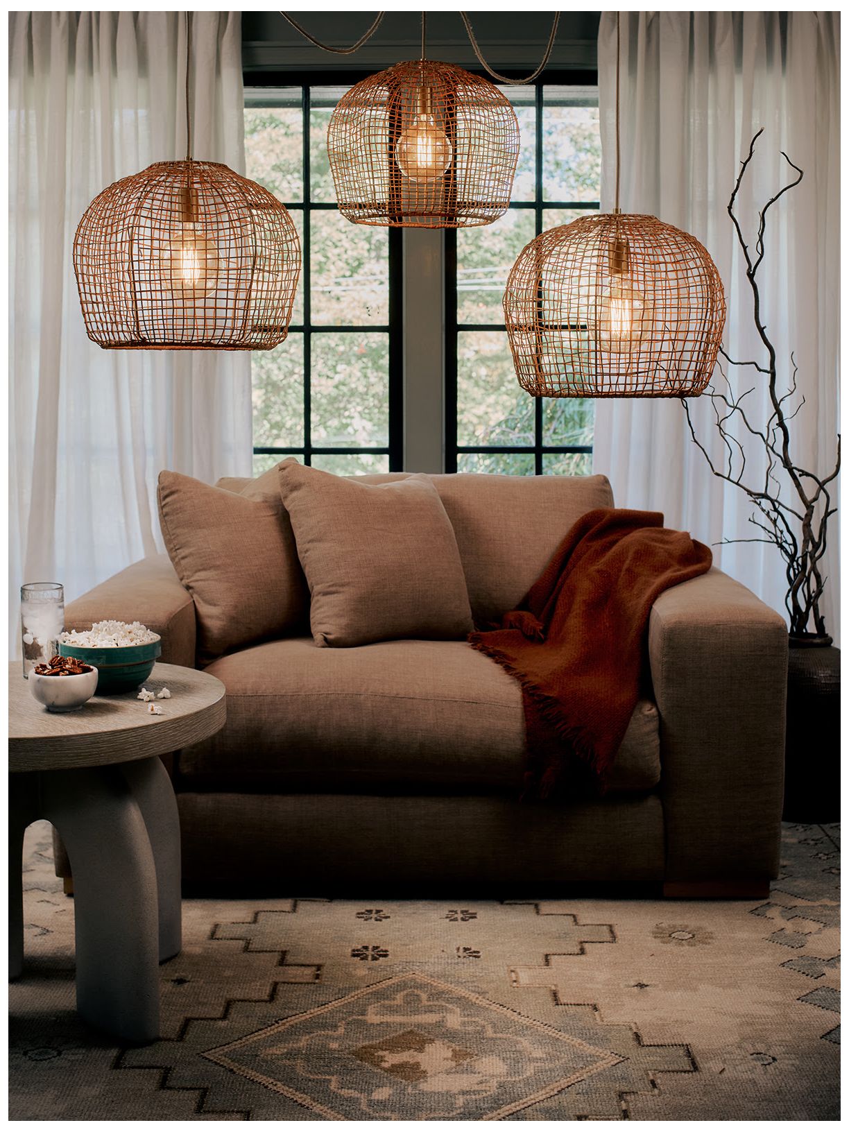 Image 2 Regina Andrew Selene Multi Basket Chandelier more views