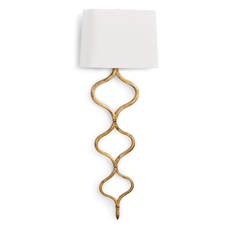 Image 2 Regina Andrew Sinuous Sconce (Gold Leaf) 33.5 Height