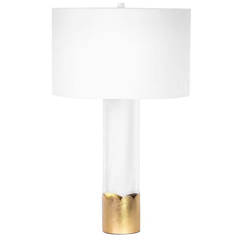 Image 1 Regina Andrew Sissie 27 1/2" High Modern Brass and Crystal Table Lamp