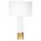 Regina Andrew Sissie 27 1/2" High Modern Brass and Crystal Table Lamp