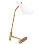 Regina Andrew Spyder Task Lamp (White and Natural Brass) 24 Height