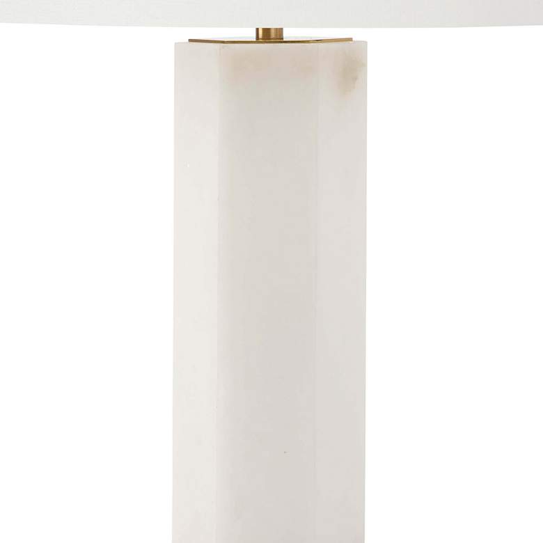 Image 5 Regina Andrew Stella 26 3/4 inch Modern Alabaster Table Lamp more views