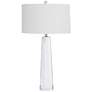 Regina Andrew Tapered Hex 32" High Crystal Table Lamp